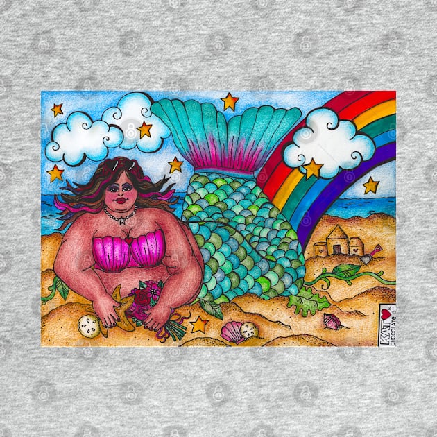 By the Sea {Latina Mermaid} by Kat Loves Chocolate